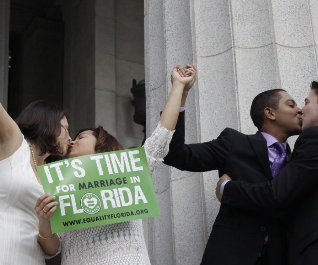 Aumenta el Turismo por Casamiento Gay en Florida
